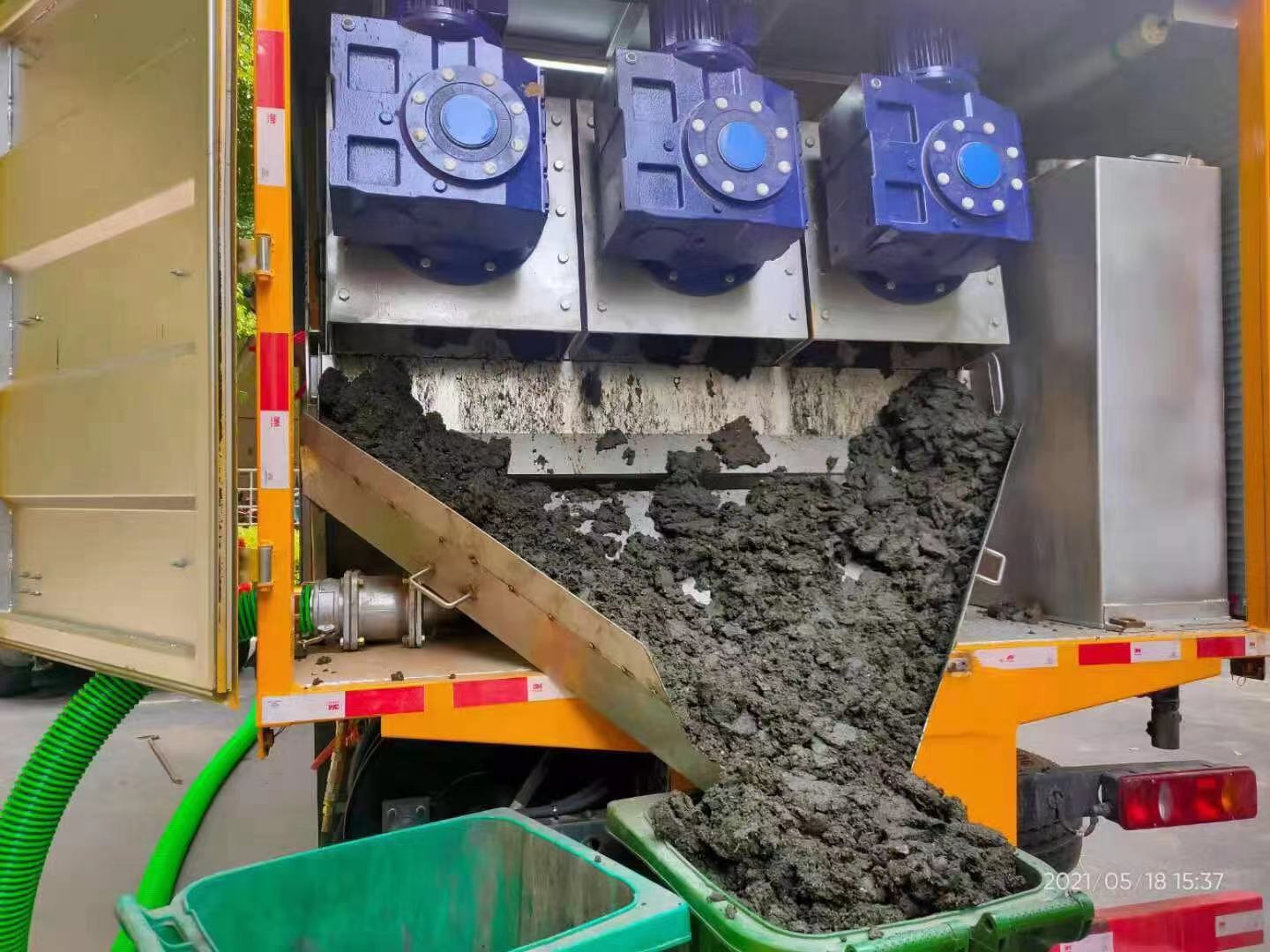 雷州化粪池清掏城市维护站-泥浆净化干湿分离处理